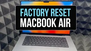 Как восстановить заводские настройки MacBook Air M2