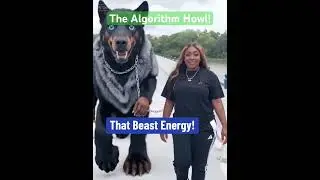 The Algorithm Howl! #beast #wolf #BeastEnergyAI