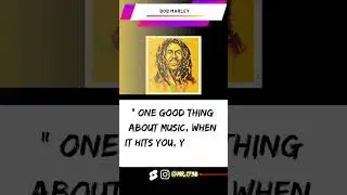 Music Quote By Bob Marley | Mr&bull;1738  #music #bobmarley #quotes #qoutes