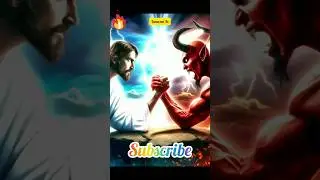 Devil Vs Jesus😱😱😱 #devil #jesus #viralshorts #innocentin #shorts