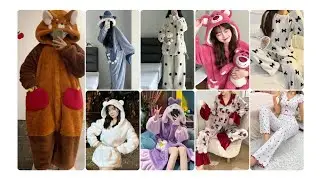 Winter special pinterest night suit 🎀🎀 /bow wali night suit /rabbit wala night suit #fashion 