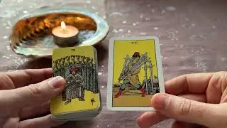 🌕✨ Vollmond Karten Reading | Mit dem Smith Waite Tarot Borderless Miniature Edition 🔮