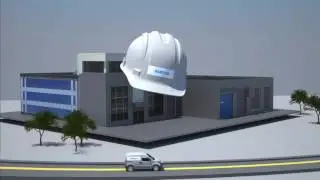 Flat roof example with Controlit leak detection system