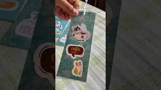 Sharing some cute bookmarks 🔖 Cat special #bookmarks #cutebookmark #cats #coffee #giftideas #books