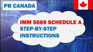 imm5669e Пошаговая инструкция по заполнению | Форма заявления о биографических данных IMM 5669 E ...