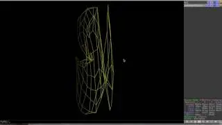 Kohonen feature mapping from a square region onto a 10x10 network, PyMOL style