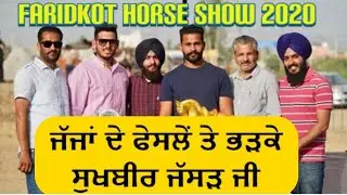 Faridkot Horse Show | Stallion Dilraj's owner Sukhbir Singh Jassar | Fateh stud farm