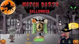 1st Ever Match Darts Halloween Open SF & Final 2023