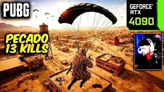 PUBG PC pero CAIGO EN PECADO y salgo CON 13 ELIMINACIONES A PURA SMG BRO 😱