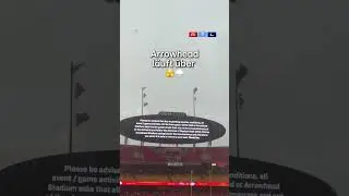 Heftiges Unwetter im Arrowhead kurz vorm Start der neuen NFL-Saison 🫣🌧️