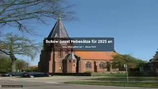 Sukow passt Hebes&auml;tze f&uuml;r 2025 an - Gewerbesteuer News