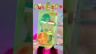 ASMR Eating Mini Gummy Candy Burger, Hot dog  #mukbang #eating