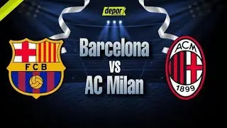 BARCELONA VS AC MILAN LIVE GAME #football #fifa #viral #live