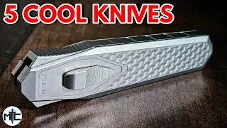 5 крутых карманных ножей EDC, которые вам ОБЯЗАТЕЛЬНО стоит увидеть! — 2024