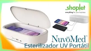 NMDPUS60883 Nuvomed Portable UV Sterilizer for Mobile -PhonesEsterilizador UV para tel&eacute;fonos m&oacute;viles