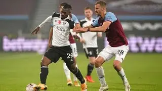 Tom&aacute;&scaron; Souček red card foul on Alexsandar Mitrovic Fulham | West Ham Vs Fulham 0-0.