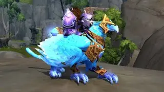 WoW The War Within | Algarian Stormrider Mount (Gameplay)