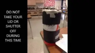 Pinhole Camera Light Leaks test