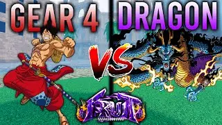 TSR (GEAR 4) VS DRAGON | FRUIT BATTLEGROUNDS