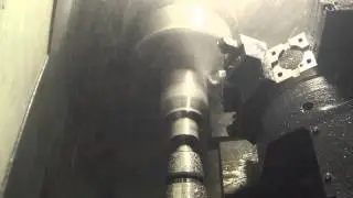Machining on CNC lathe Doosan Puma 2600