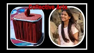 DIY || Newspaper Craft || Newspaper Storage Box ||