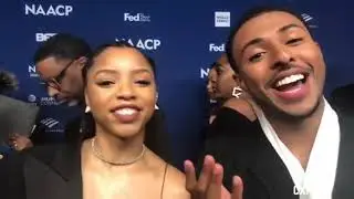 Chloe at the 51st NAACP Image Awards Dinner
