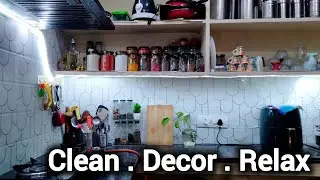 Kitchen Cleaning Tips | Countertop & JarOrganization |Back from Rajasthan Vlog