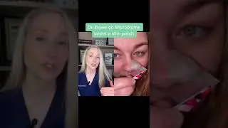 Dr. Whitney Bowe on microbiome under skin patch #Shorts