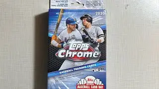 2020 Topps Chrome Baseball Hanger Box Opening