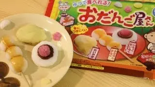 DIY Japanese Candy #026 Meiji Odangoyasan(dango,taiyaki,ichigo daifuku)