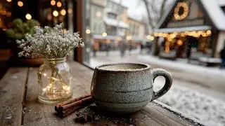 Cozy Winter Jazz Cafe ~ Relaxing Ambient Jazz for Study & Work