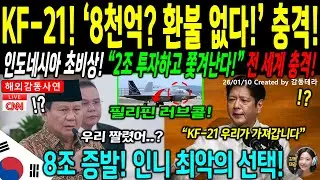 [해외감동사연] KF-21 공동개발한 인니, 1조 5천억 날리고 줄에서 쫓겨난 최후