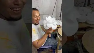 Flores en icopor