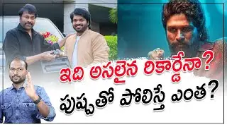 ఇది అసలైన రికార్డేనా? పుష్పతో పోలిస్తే ఎంత? | Mana Shankara Varaprasad Records | Bose Kommuri