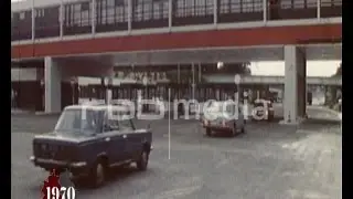 Reopening of Dreilinden Customs Checkpoint Berlin, August 1970