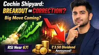 Cochin Shipyard Share Latest News | Dividend Announced | Target & Support Levels