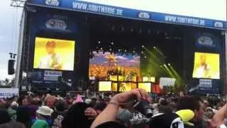 Sportfreunde Stiller live @ Southside 2012 Becher werfen