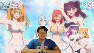 CAPITULO DE PLAYA QUE RICO!😍🤤 | 2.5-JIGEN NO RIRISA CAPITULO 23 REACCION