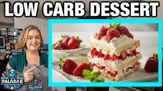 5 Minute Strawberry Shortcake - Low Carb Dessert