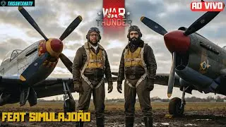 War Thunder | PvP Dominando os céus com @simulajoao ​