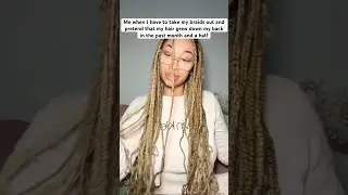 #braids #knotlessbraids #viral #shorts #hair