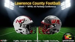 New Castle Red Hurricanes vs. West Allegheny Indians - WPIAL Football - Parkway - Week 7-Oct.10,2025