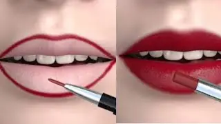 How to:lip liner and lipstick tutorial for beginners/ lipstick with lip liner@kajalmakeovers3926
