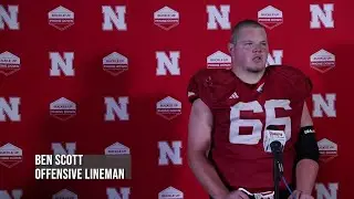 Nebraska's Ben Scott: 'No other team in the Big Ten has a defense like us'