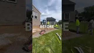 Building a Raised patio and Trex Deck in Michigan! #trex