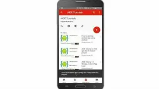 AIDE Tutorial - 3 Change Android App Logo