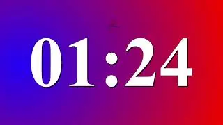 2 Minute Timer with Music [ELECTRIC] ⚡// 5-second Countdown Timer in Fire with Sound Effect