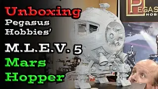 Unboxing: Pegasus Hobbies 1/32 M.L.E.V. 5 Mars Hopper Kit
