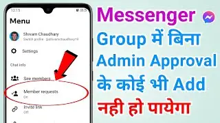 Facebook Messenger Me Privacy Kaise Lagaye | How To Enable Permission Setting in Messenger Group