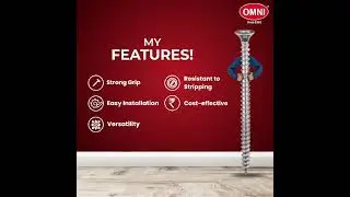 Chipboard Screws Features